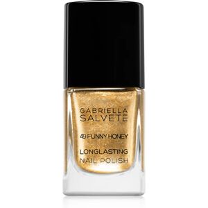 Gabriella Salvete Longlasting Enamel long-lasting nail polish with glitter shade 49 Funny Honey 11 ml