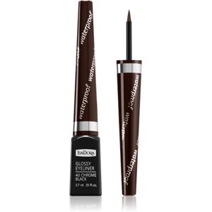 IsaDora Glossy Eyeliner liquid eyeliner shade 42 Dark Brown 3,7 ml