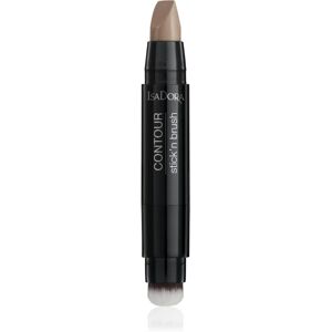 IsaDora Stick'n Brush Controur contour stick with brush shade 30 Cool Beige 4,2 g