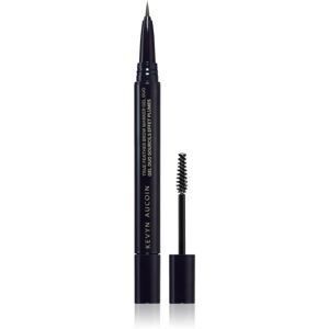Kevyn Aucoin True Feather Brow Marker Gel Duo eyebrow pen with brush shade Ash Blonde 0,4 ml