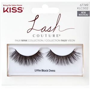 Kiss Lash Couture Faux Mink false eyelashes Little Black Dress 2 pc