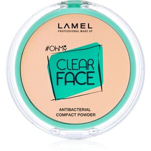 LAMEL OhMy Clear Face compact powder with antibacterial ingredients shade 402 Vanilla 6 g