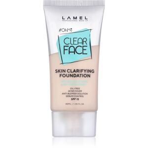 LAMEL OhMy Clear Face full coverage foundation for problem and oily skin shade 402 40 ml