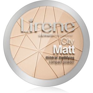 Lirene City Matt mattifying powder shade 01 Transparent 9 g