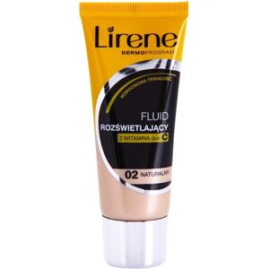 Lirene Vitamin C brightening liquid foundation with long-lasting effect shade 02 Natural 30 ml