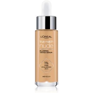 L’Oréal Paris True Match Nude Plumping Tinted Serum serum to even out skin tone shade 4-5 Medium 30 ml