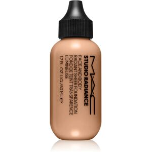 MAC Cosmetics Studio Radiance Face and Body Radiant Sheer Foundation lightweight foundation for face and body shade N4 50 ml