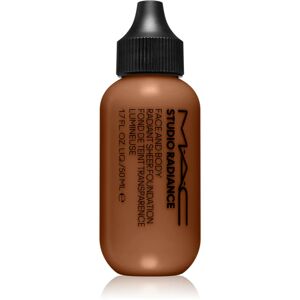 MAC Cosmetics Studio Radiance Face and Body Radiant Sheer Foundation lightweight foundation for face and body shade N6 50 ml