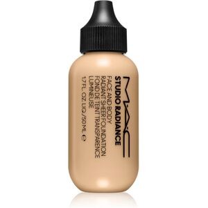 MAC Cosmetics Studio Radiance Face and Body Radiant Sheer Foundation lightweight foundation for face and body shade C1 50 ml