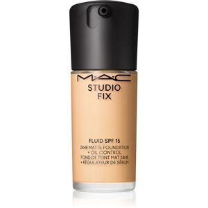 MAC Cosmetics Studio Fix Fluid SPF 15 24HR Matte Foundation + Oil Control mattifying foundation SPF 15 shade NC15 30 ml