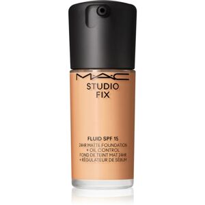 MAC Cosmetics Studio Fix Fluid SPF 15 24HR Matte Foundation + Oil Control mattifying foundation SPF 15 shade NC35 30 ml