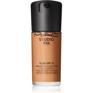 MAC Cosmetics Studio Fix Fluid SPF 15 24HR Matte Foundation + Oil Control mattifying foundation SPF 15 shade NC45 30 ml