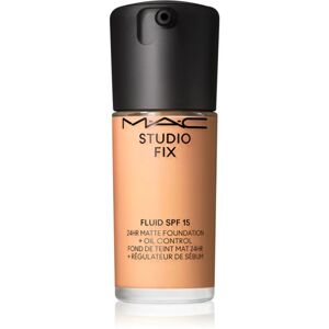 MAC Cosmetics Studio Fix Fluid SPF 15 24HR Matte Foundation + Oil Control mattifying foundation SPF 15 shade NW22 30 ml