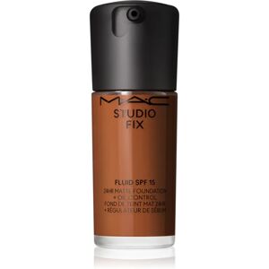 MAC Cosmetics Studio Fix Fluid SPF 15 24HR Matte Foundation + Oil Control mattifying foundation SPF 15 shade NW46 30 ml