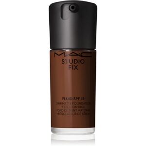 MAC Cosmetics Studio Fix Fluid SPF 15 24HR Matte Foundation + Oil Control mattifying foundation SPF 15 shade NW58 30 ml