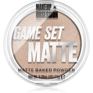 Makeup Obsession Game Set Matte Baked Mattifying Powder Shade Navagio 7.5 g