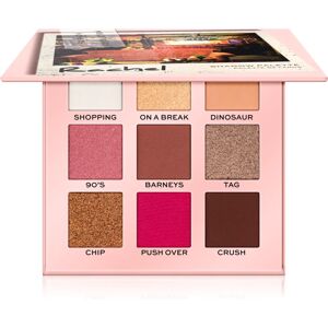 Makeup Revolution X Friends eyeshadow palette shade Rachel 9 g