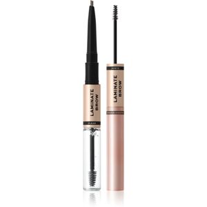 Makeup Revolution Laminate Brow Eyebrow Pencil and Gel Shade Medium Brown 2.1 g