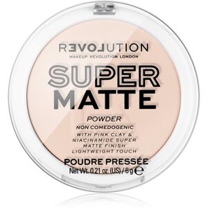 Revolution Relove Super Matte Powder mattifying powder shade Translucent 6 g