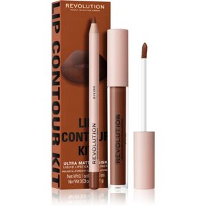 Makeup Revolution Lip Contour Kit lip set shade D.