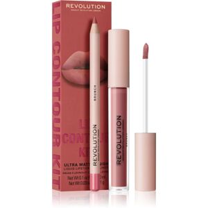 Makeup Revolution Lip Contour Kit lip set shade Brunch