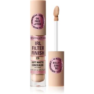 Makeup Revolution IRL Filter long-lasting concealer for full coverage shade C6 6 g