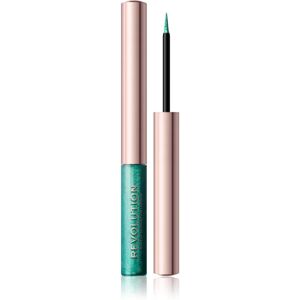 Makeup Revolution Ultimate Lights Metallic Eye Liner Shade Teal Bling 2,4 ml