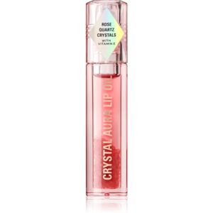 Makeup Revolution Crystal Aura lip oil with nourishing and moisturising effect shade Rose Quartz 2,5 ml