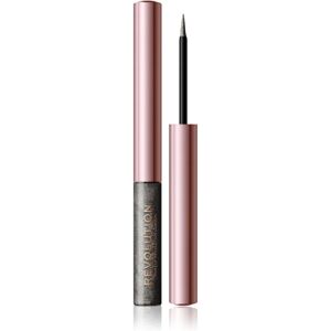 Makeup Revolution Festive Allure precise liquid eyeliner shade Silver Flash 2,4 ml