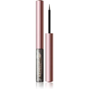 Makeup Revolution Super Flick liquid eyeliner shade Silver 2,4 ml