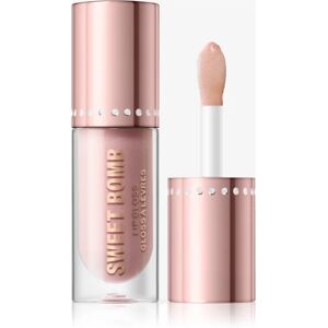 Makeup Revolution Y2k Sweet Bomb shimmering lip gloss shade Candyfloss Pink Glitter 4.5 ml