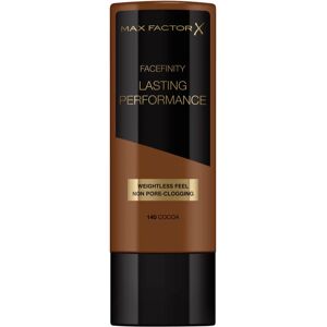 Max Factor Facefinity Lasting Performance liquid foundation with long-lasting effect shade 140 Cocoa 35 ml