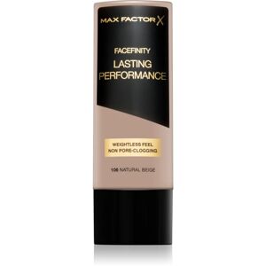 Max Factor Facefinity Lasting Performance liquid foundation with long-lasting effect shade 106 Natural Beige 35 ml