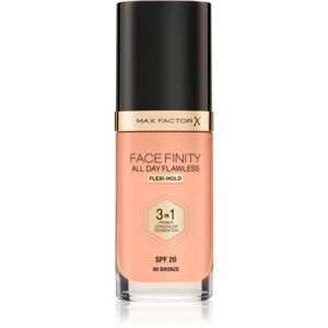 Max Factor Facefinity All Day Flawless long-lasting foundation SPF 20 shade 80 Bronze/ C80 Bronze 30 ml