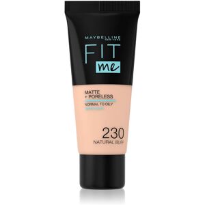 Maybelline Fit Me! Matte+Poreless mattifying foundation for normal to oily skin shade 230 Natural Buff 30 ml