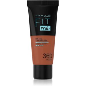 Maybelline Fit Me! Matte+Poreless mattifying foundation for normal to oily skin shade 360 Mocha 30 ml