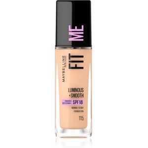 Maybelline Fit Me! liquid foundation to brighten and smooth the skin shade 115 Ivory 30 ml