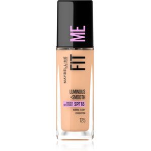 Maybelline Fit Me! liquid foundation to brighten and smooth the skin shade 125 Nude Beige 30 ml