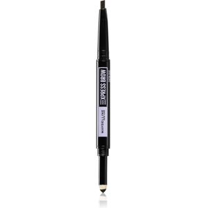 Maybelline Express Brow Satin Duo eyebrow pencil and powder double shade 04 - Dark Brown