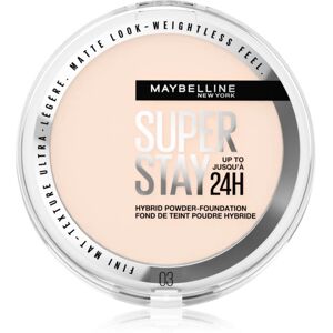 Maybelline SuperStay 24H Hybrid Powder-Foundation compact powder foundation for a matt look shade 03 9 g