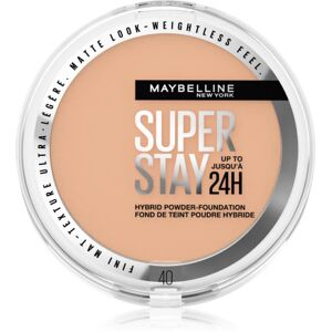 Maybelline SuperStay 24H Hybrid Powder-Foundation compact powder foundation for a matt look shade 40 9 g