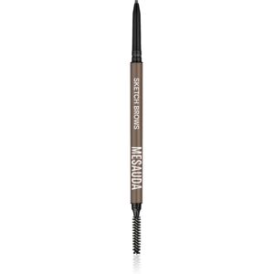 Mesauda Milano Sketch Brows automatic brow pencil with brush shade 101 Blonde 0,09 g