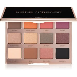 Mesauda Milano Gold N'Roses Eyeshadow Palette 12x1,2 g