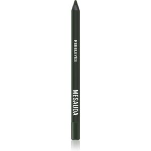 Mesauda Milano Rebeleyes waterproof eyeliner pencil with matt effect shade 106 Seaweed 1,2 g