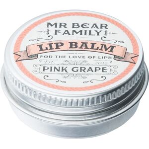 Mr Bear Family Pink Grape lip balm M 15 ml