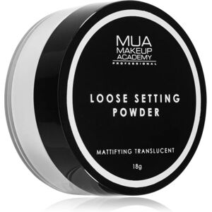 MUA Makeup Academy Matte translucent loose powder for a matt look 16 g