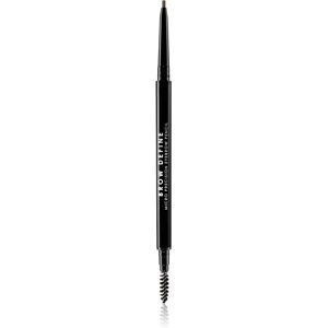 MUA Makeup Academy Brow Define precise eyebrow pencil with brush shade Mid Brown 0,3 g