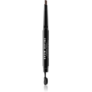 MUA Makeup Academy Brow Define eyebrow pencil with brush shade Dark Brown 0,25 g