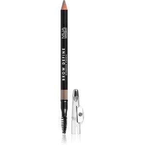 MUA Makeup Academy Brow Define long-lasting eyebrow pencil with brush shade Fair 1,2 g