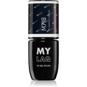 MYLAQ UV Gel Polish gel nail polish shade My Winter Evening 5 ml